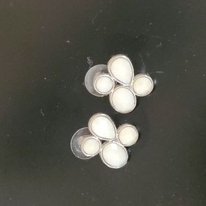 Costume Mint Stud Earring